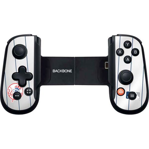 MLB New York Yankees Home Jersey Backbone One for iPhone Game Controller Skin